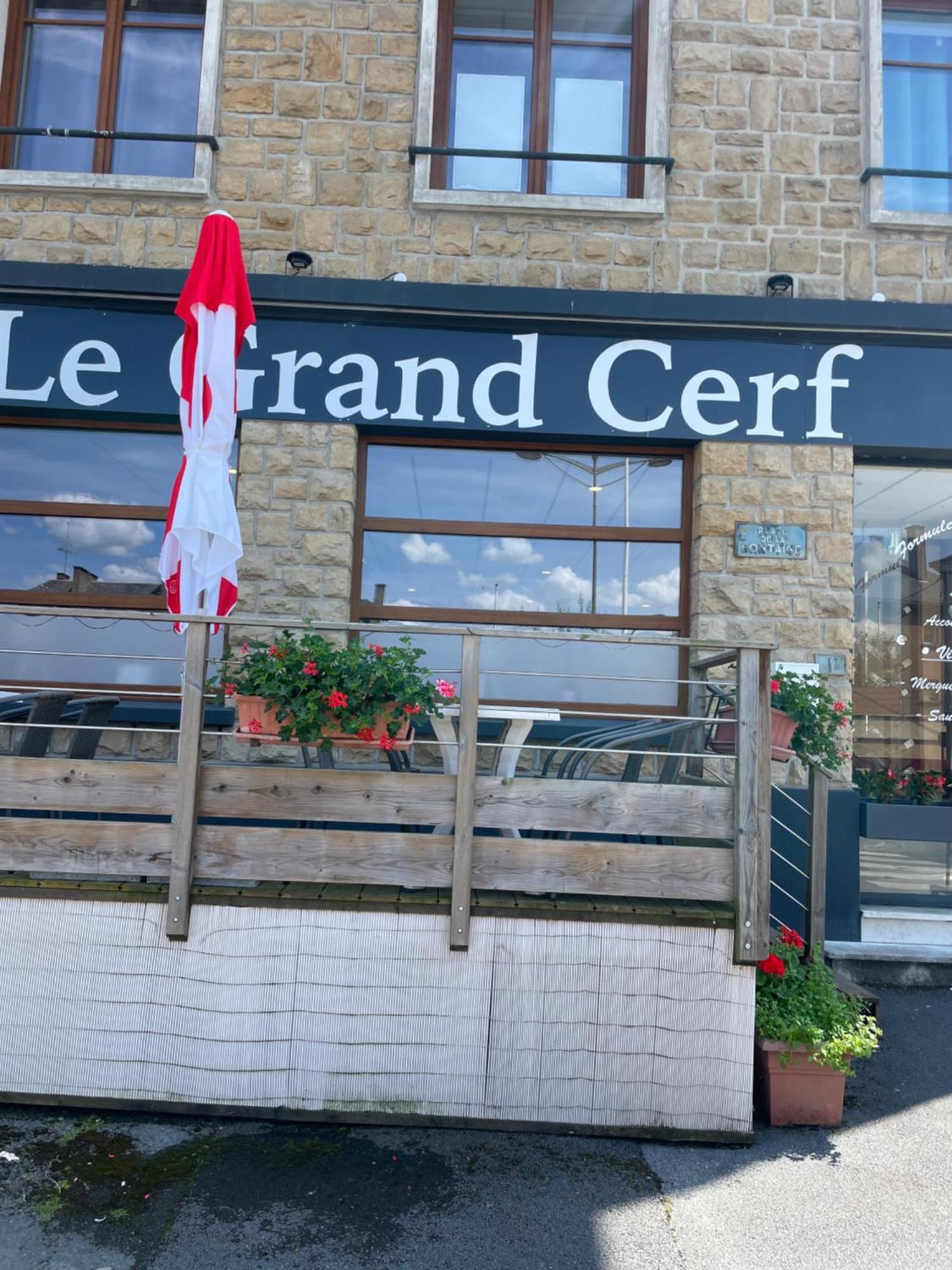 Le Grand Cerf Hotel Carignan Luaran gambar